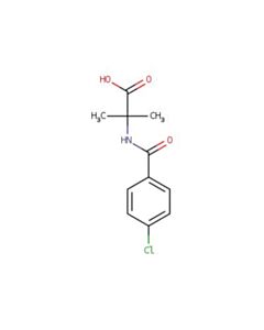 Astatech 2-(4-CHLOROBENZAMIDO)-2-METHYLPROPANOIC ACID; 1G; Purity 97%; MDL-MFCD12973368